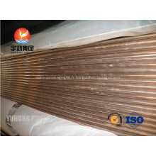 Nickel-Cuivre tuyaux et Tubes ASTM B111 C70600